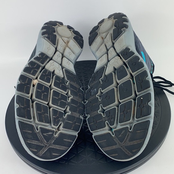 Brooks PureFlow Gray/Turquoise/Black Running Shoes 1202621B067 Women's Size 11 - Picture 12 of 13